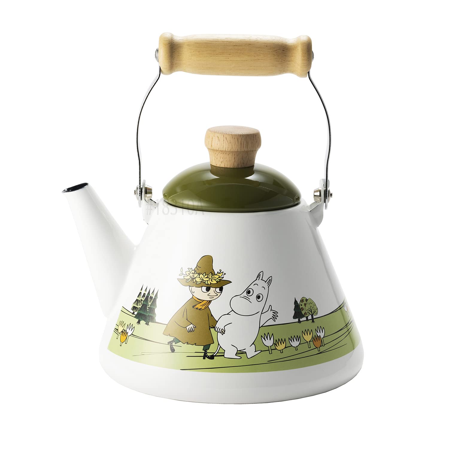 ムーミン インザフォレスト ホーローケトル2リットル 富士ホーロー ケトル やかん 2L ホーロー製 ムーミン Moomin