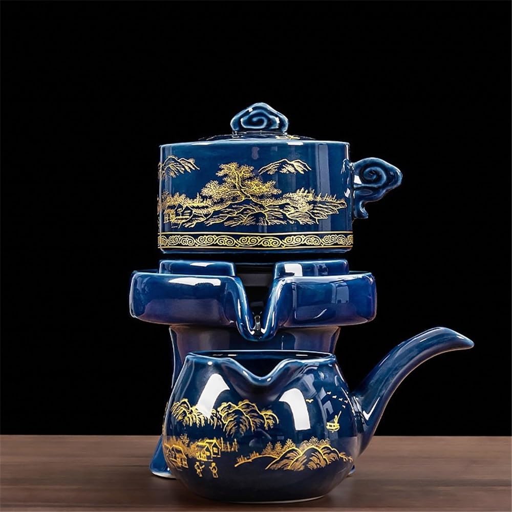 Dzban na wodę Zestaw do herbaty, domowy zestaw do picia herbaty, czajniczek Kung Fu, ceramiczny kubek do herbaty, biuro, spotkanie, herbata Szklany garnek