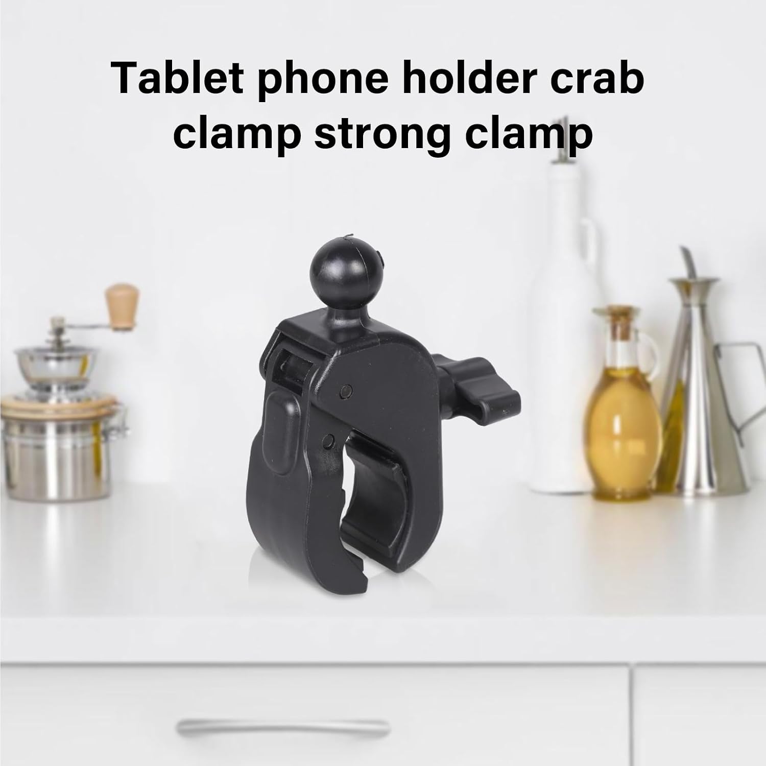 Handlebar Clamp Mount Base Clamp Base Phone Holder 17mm Balls Head Bike Motorcycle Phone Mount Holder Balls