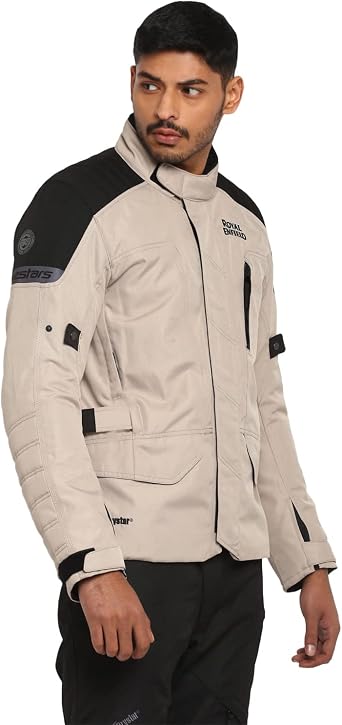 Royal Enfield Alp X Re L2 Men's Riding Jacket, Motorcycle Full Body Protective Gear,Armored Touring & Adventure Biker Jacket
