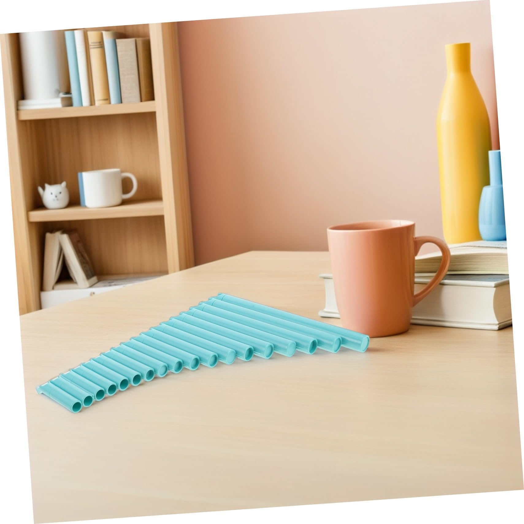 Flauto di Pan 18 Tubi per Principianti Bambini Tonalità C | Plastico e Oxford Cloth, Note Ampie, Uso per Pratica Quotidiana e Attività Educative