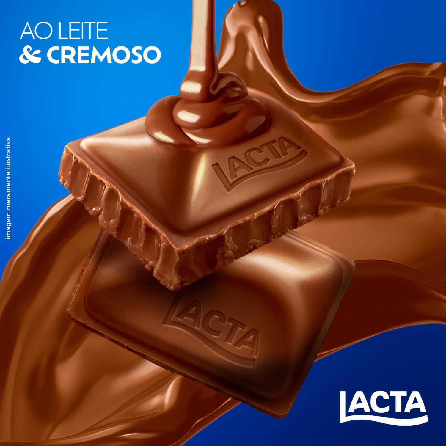 Chocolate Ao Leite Lacta Tripack 240g : Amazon.com.br: Alimentos e