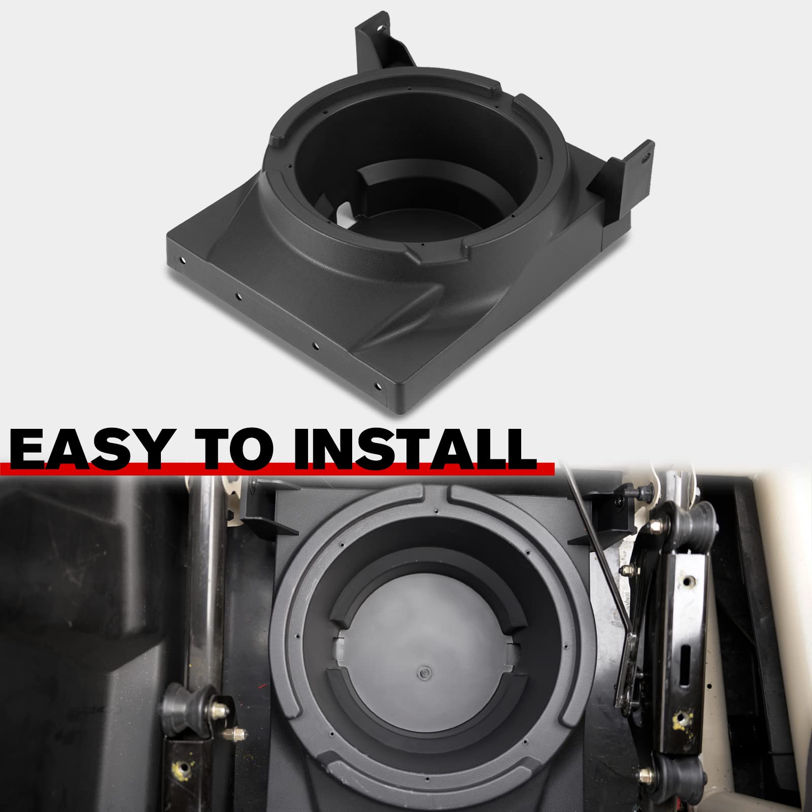 Amazon.co.jp: A & UTV PRO 10インチ アンダーシートスピーカーポッド