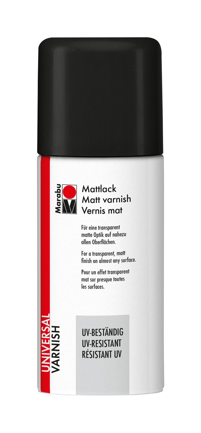 Marabu Matt Varnish-150ml, Metal, 14.5 x 5 x 14.5 cm