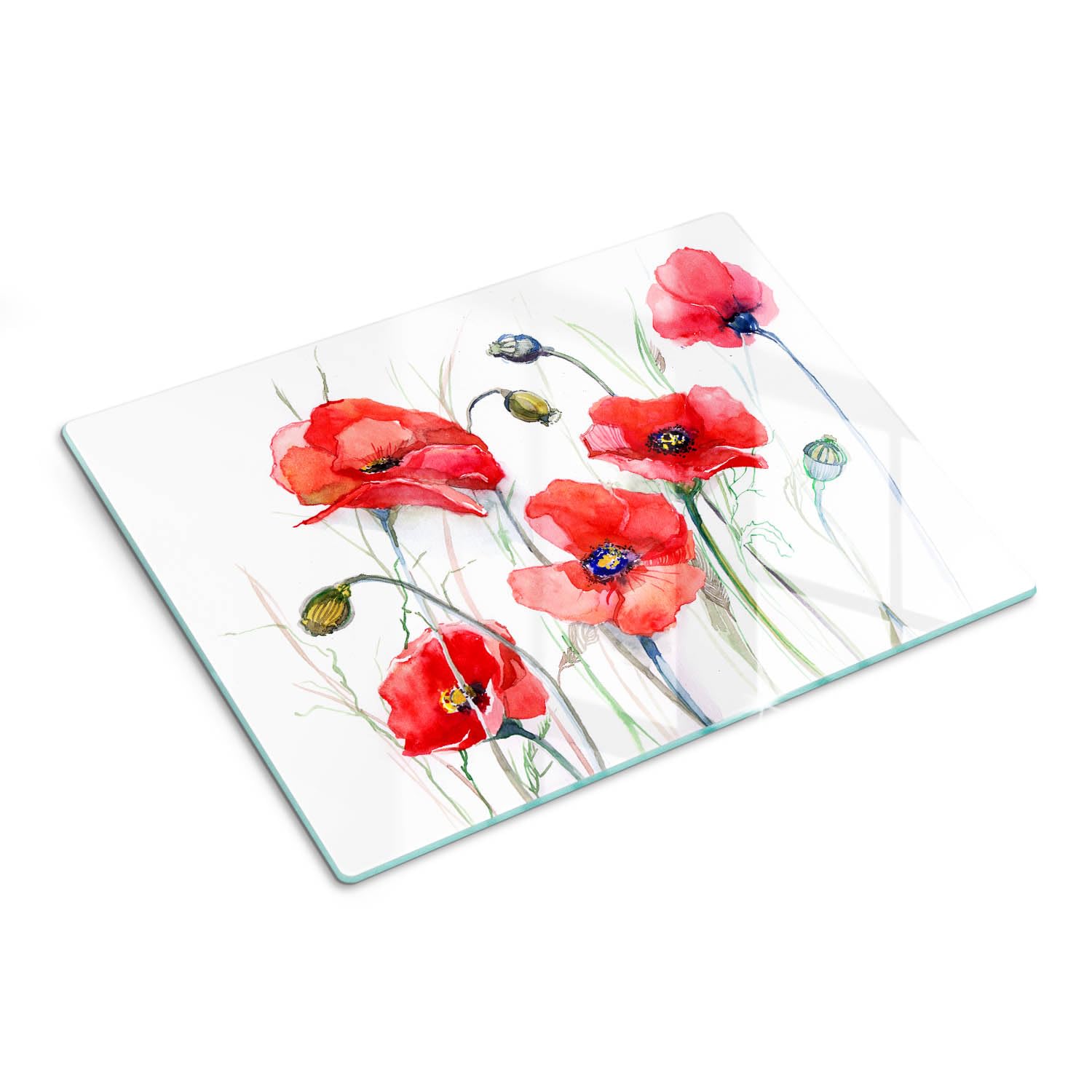 Tagliere da aperitivo 30x40 cm | Superficie stampata | Vetro temperato