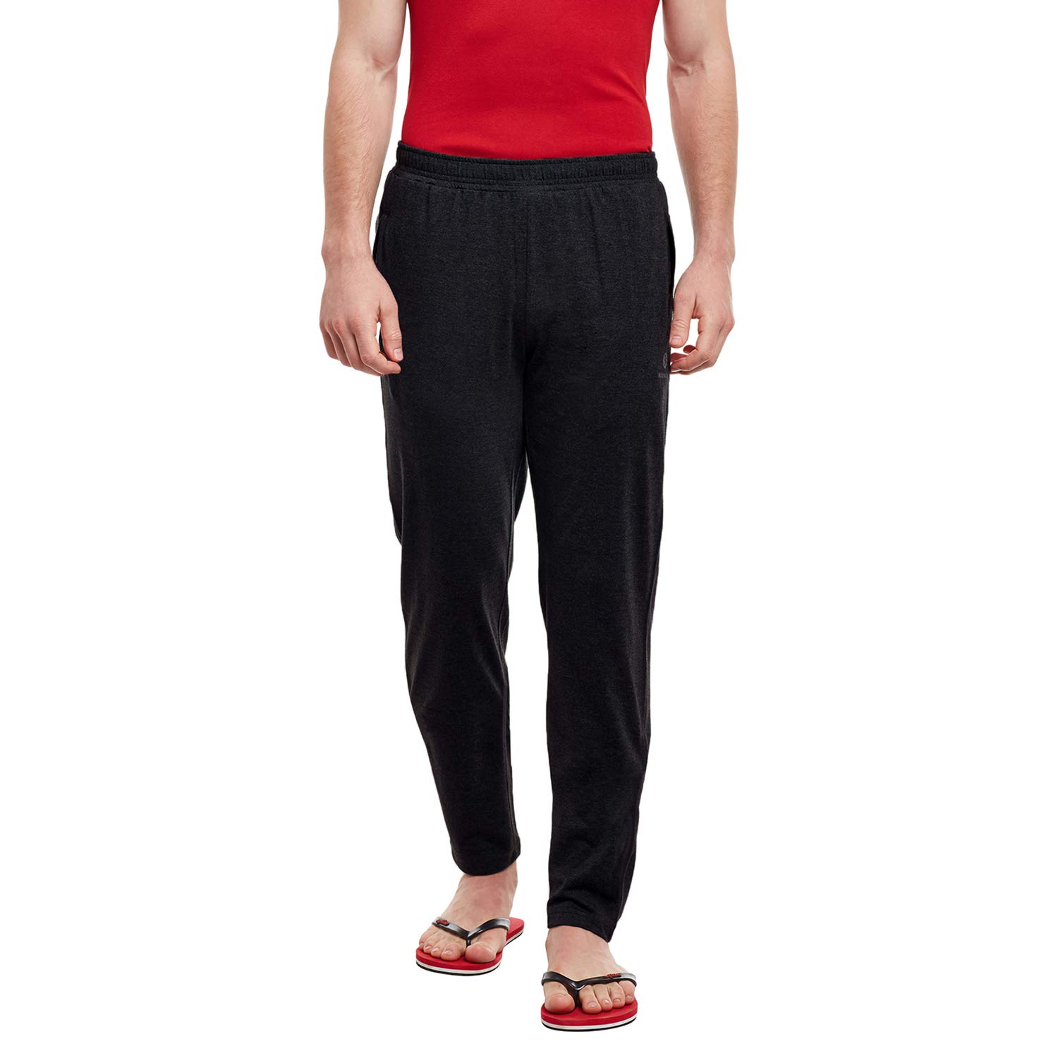 Solid Color Men's Track Pants-image-23