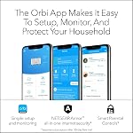 NETGEAR Orbi Mesh de maison entier WiFi Système (RBK13) – Remplacement du routeur Couvre jusqu'à 4,500 2 pieds carrés avec 1 Routeur & 2 Satellites