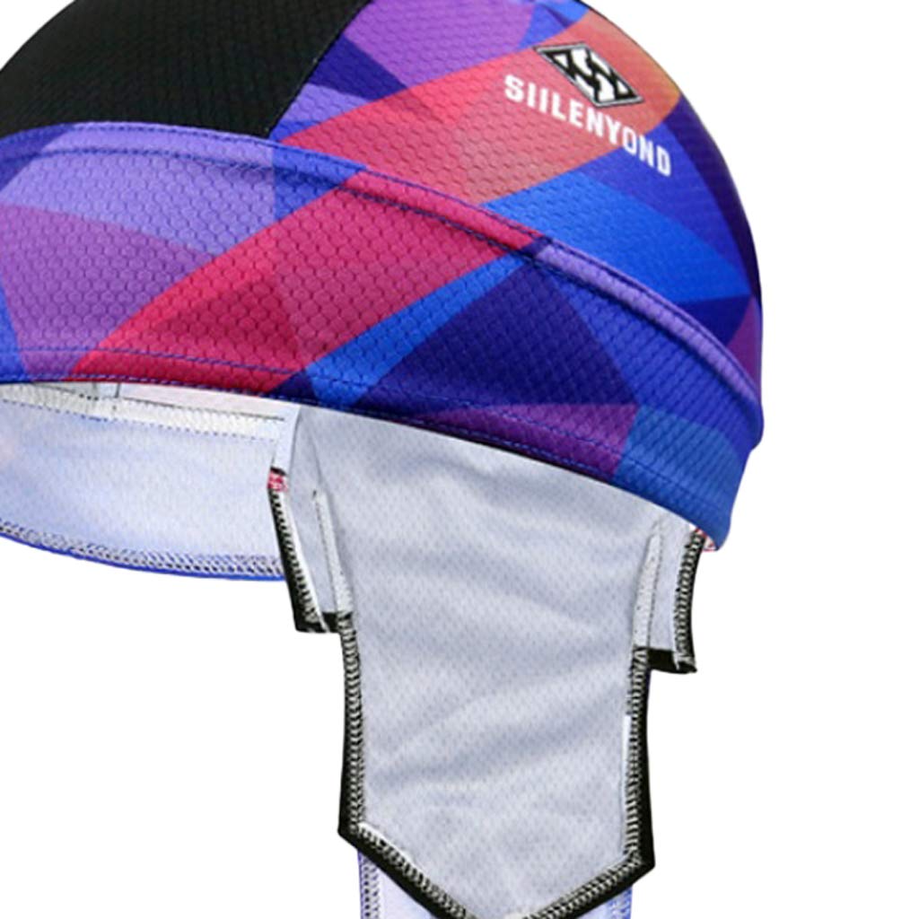 Bandana para ciclismo al aire libre, bandana pirata, color morado