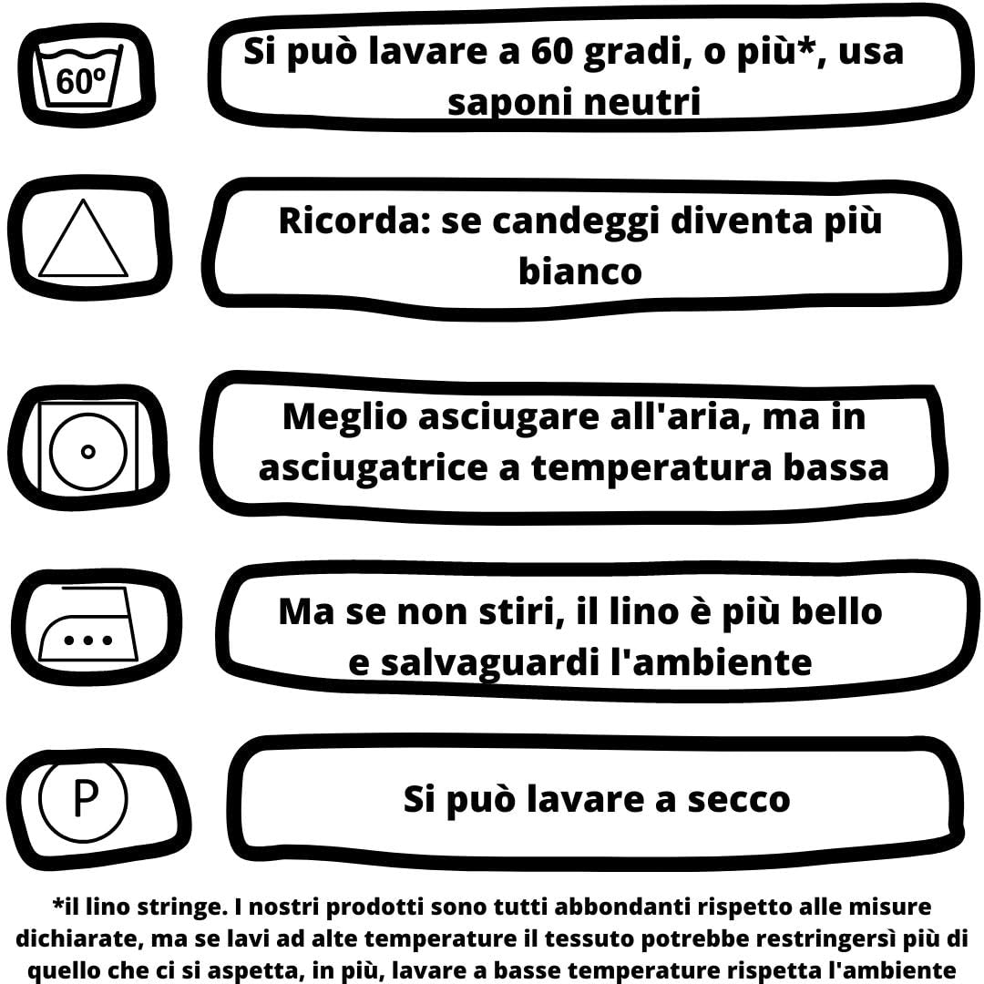 Cuore di lino - Chemin de table en pur lin 100 % fabriqué en Italie Ajour blanc optique (50 x 150 cm)