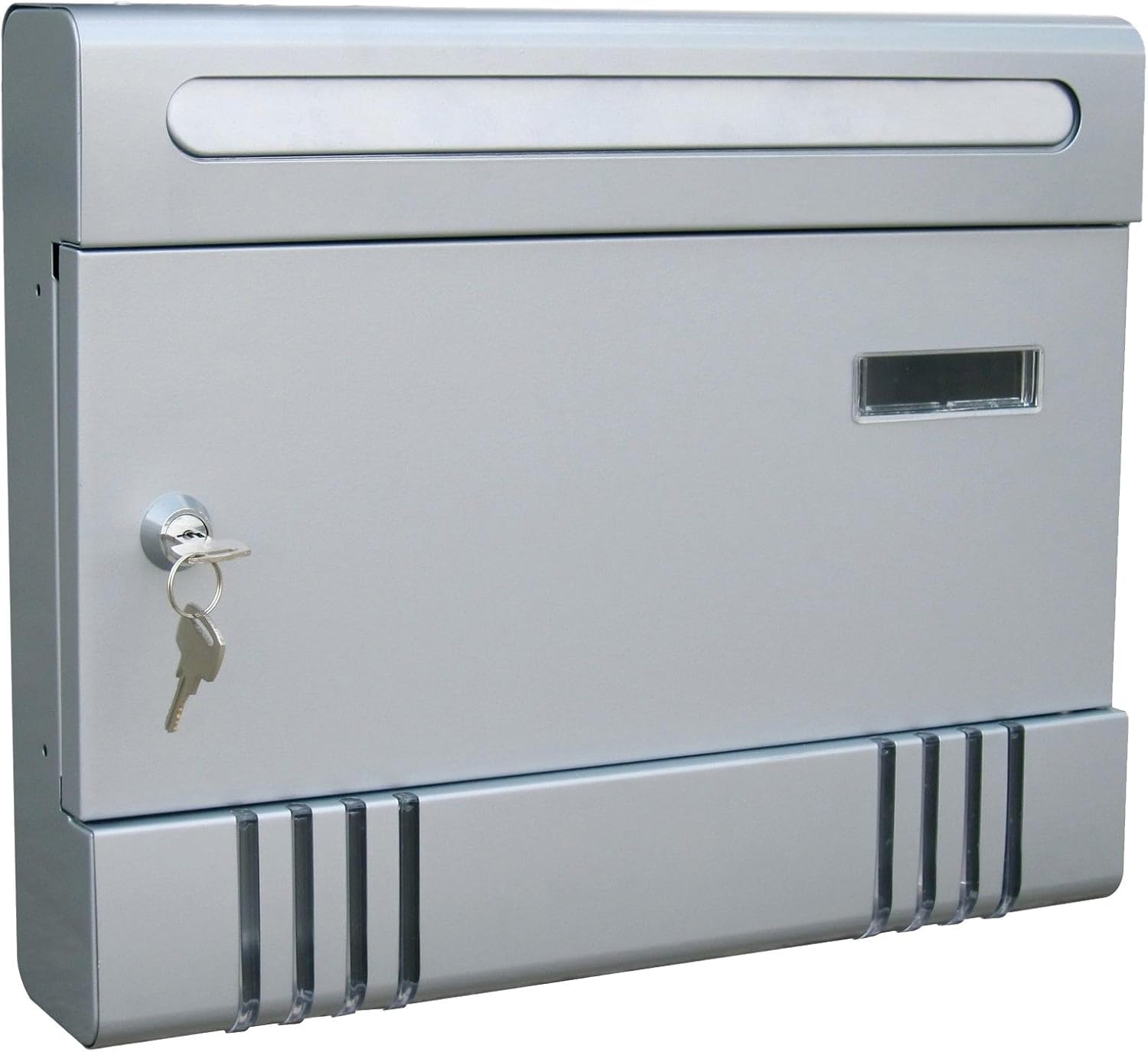 Kippen 10005LS - Cassetta Postale Modello House, Colore Silver Kippen 10005LS - Cassetta Postale Modello House, Colore Silver