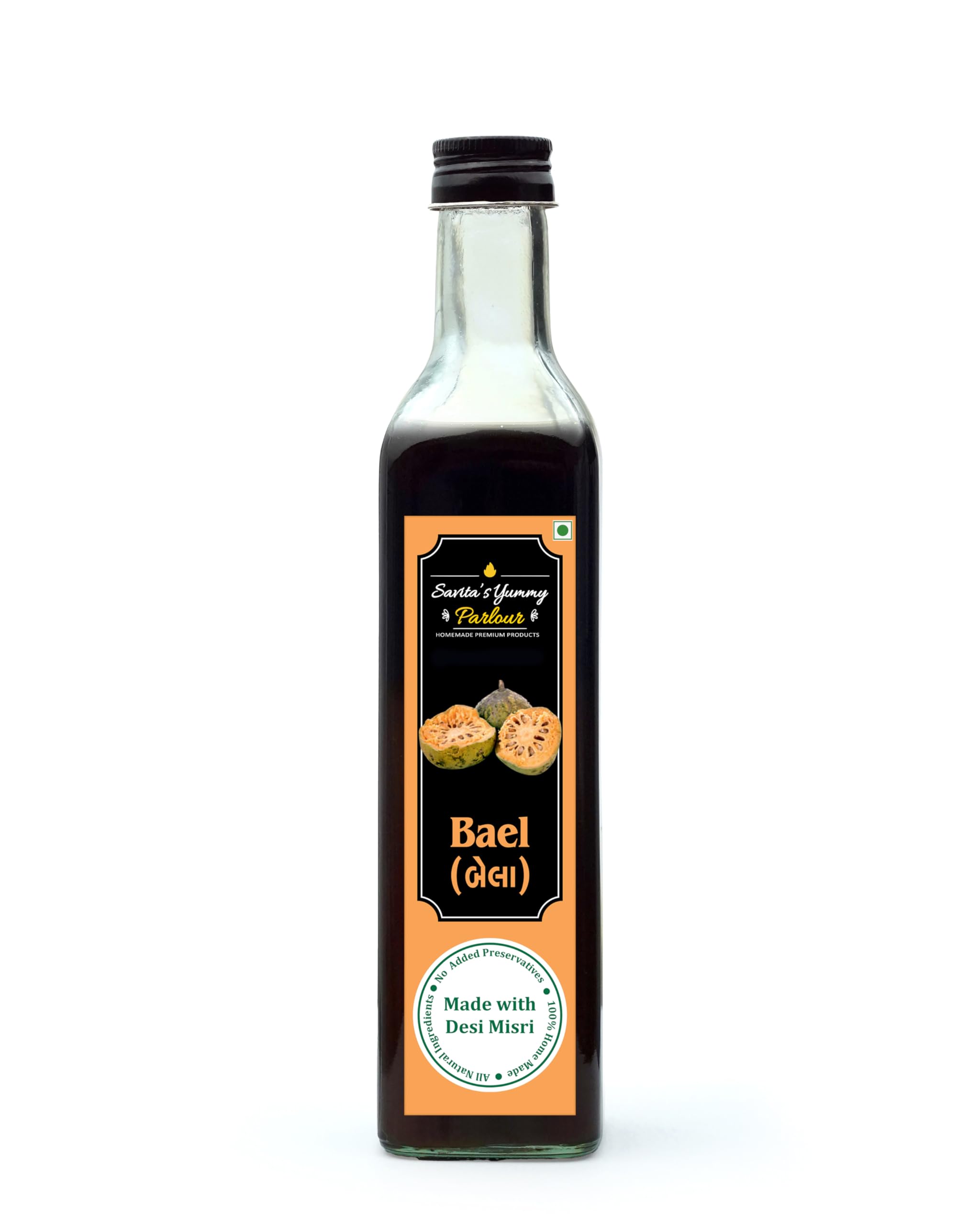 Savita's Yummy Parlour All Natural Handmade Sharbat (Bael) 550gm-picture-11