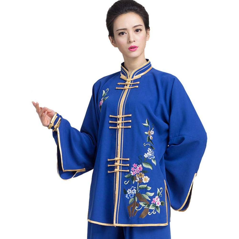 Abito da Donna Tai Chi Uniforme retrò Cinese Tradizionale Tai Chi Suit Abbigliamento Kung Fu Tang Suit Abbigliamento da Arti Marziali Tai Chi,C-XS