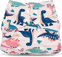 Vista 7 de babygoal Cubierta de Tela para Bebé para Pañales Predoblados, Planos o Ajustados – Ajustable, Reutilizable, Cubierta de Pañal de Natación