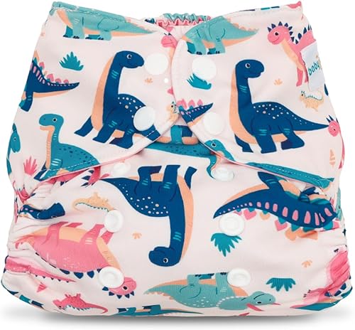 Miniatura 7 de babygoal Cubierta de Tela para Bebé para Pañales Predoblados, Planos o Ajustados – Ajustable, Reutilizable, Cubierta de Pañal de Natación