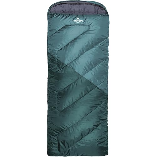Teton Celsius Regular, -25F, 20F, 0F Degree Sleeping Bags, All Weather Bag for Adults and Kids, Camping Made Easy and Warm, Travel Sack Included