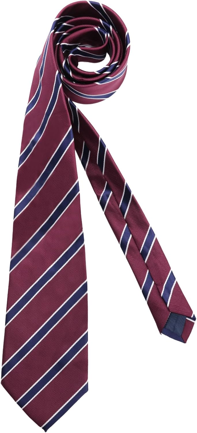 Plaid Ties for Men, Skinny Striped Mens Ties Self-tied Classic Men's Neckties for Wedding Business Meeting Casual
