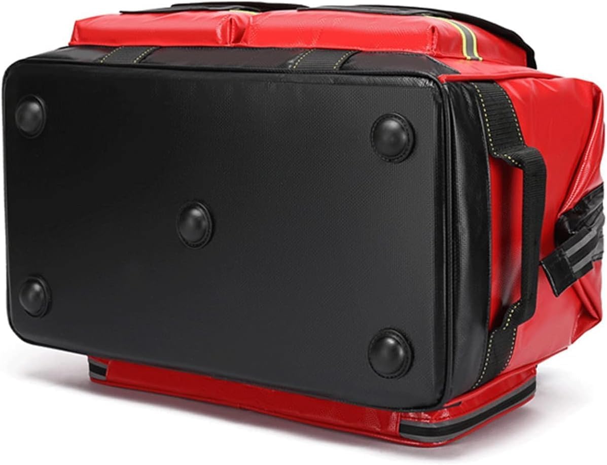 First Aid Kits Bag, Portable Emergency Trauma Bag, Empty Professional First Responder Bag With Multiple Pockets For Medical Supplies