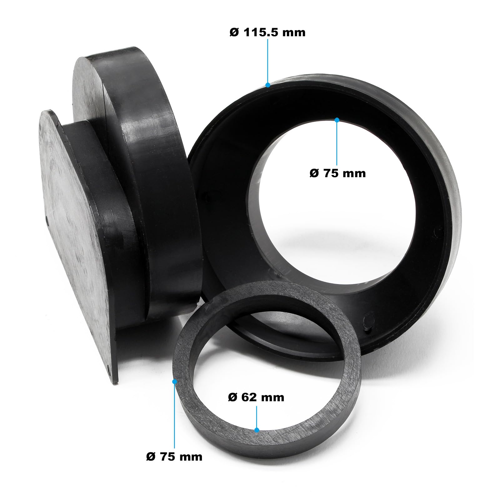 WilTec 6X Caniveau – 1000 x 140 x 115 mm – Capacité de Charge 12,5 t – avec Grille de recouvrement en Fonte – Drainage Eaux usées Rigole Évacuation Garage