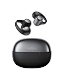 OpenDots ONE-Open-Ear Headphones, Clip-On Earbuds-Wireless Bluetooth Earbuds with Microphone-Secure, Lightweight, Comfort-Premium Dolby Audio-Water Resistant-Fast Charging-Up to 40 hrs Playtime