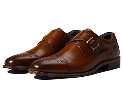 Stacy Adams Mathis Cap Toe Monk Strap Men