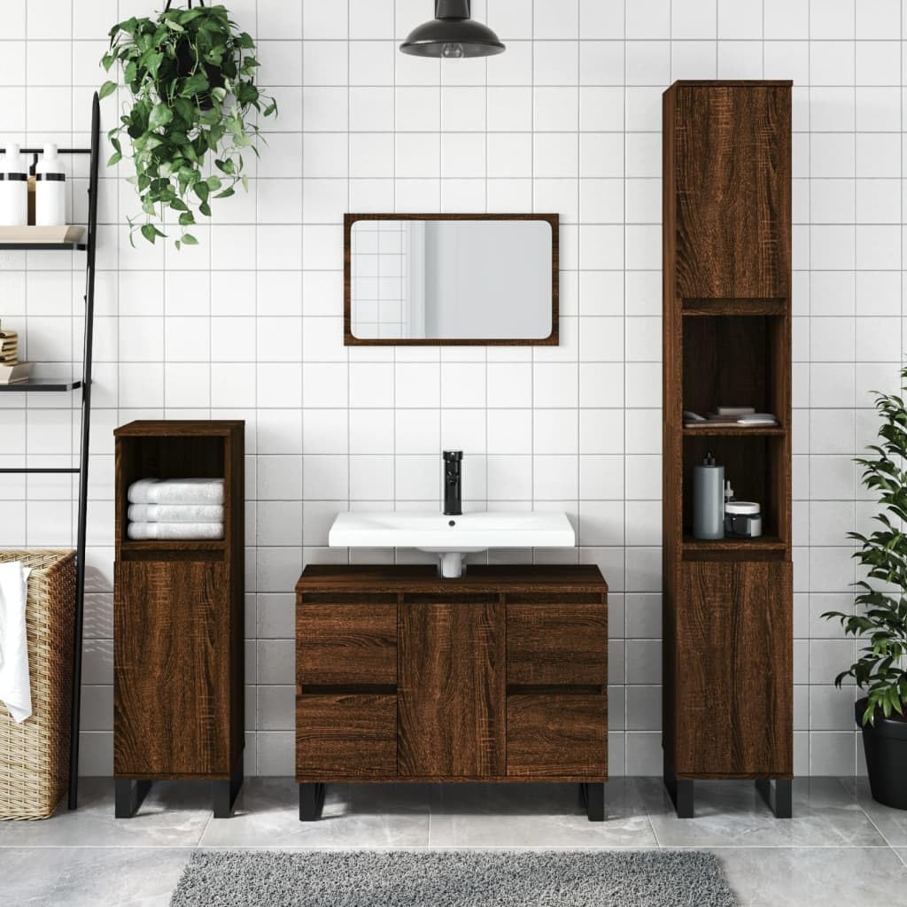 kleankin Specchiera Bagno 2 Ante con Ripiani Aperti e Mensole | Italy