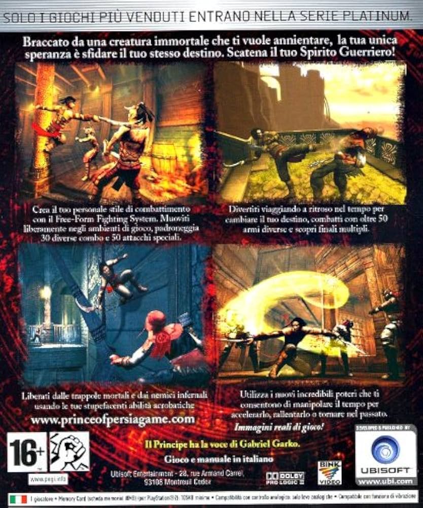 PlayStation2 - PS2★PRINCE of PERSIA WARRIOR WITHIN 海外版 Pre-Owned Prince of Persia Warrior Within - PlayStation 2