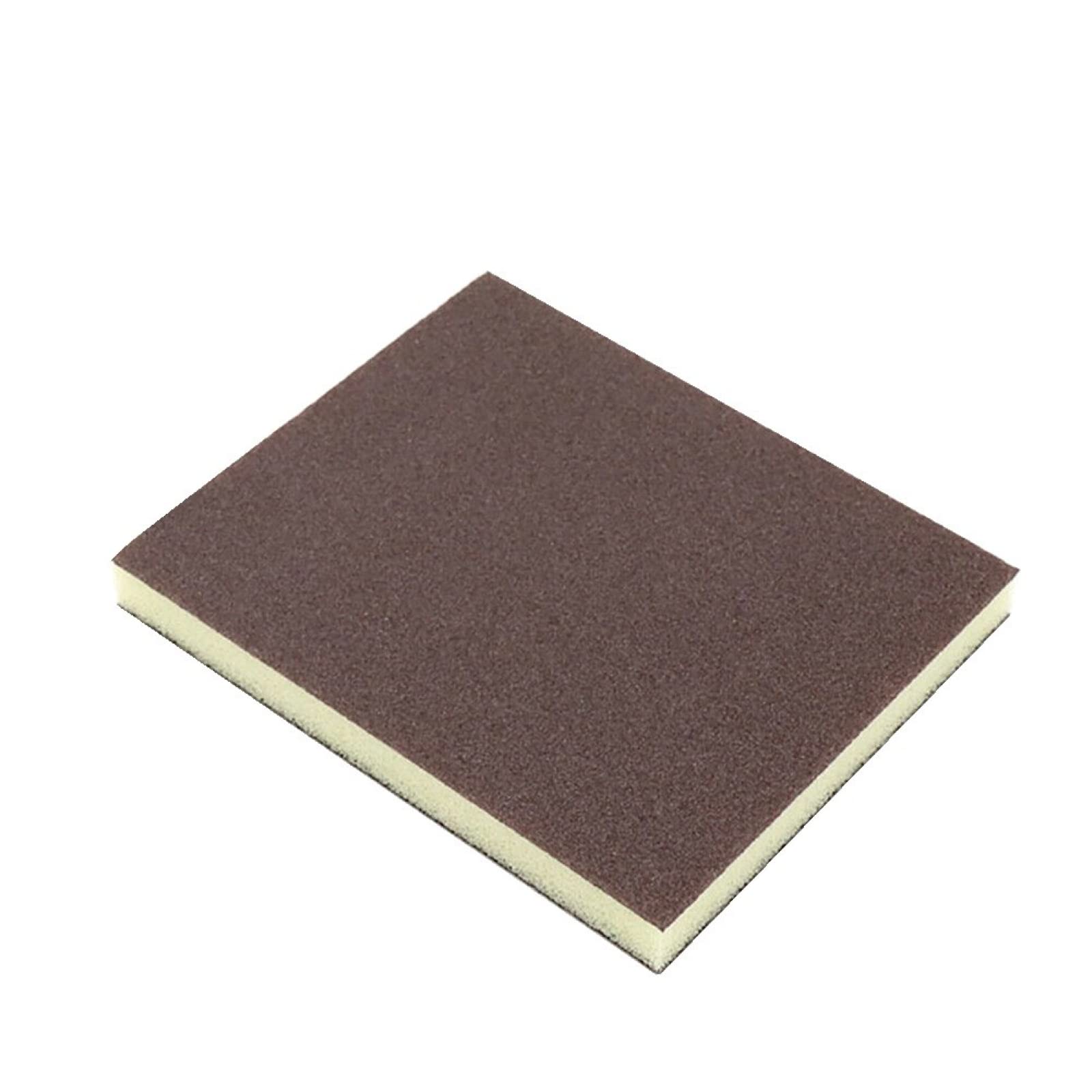 10 Pz Spugna Abrasiva Carta Vetrata Lucidatura Blocco 80-280 - Foto 2