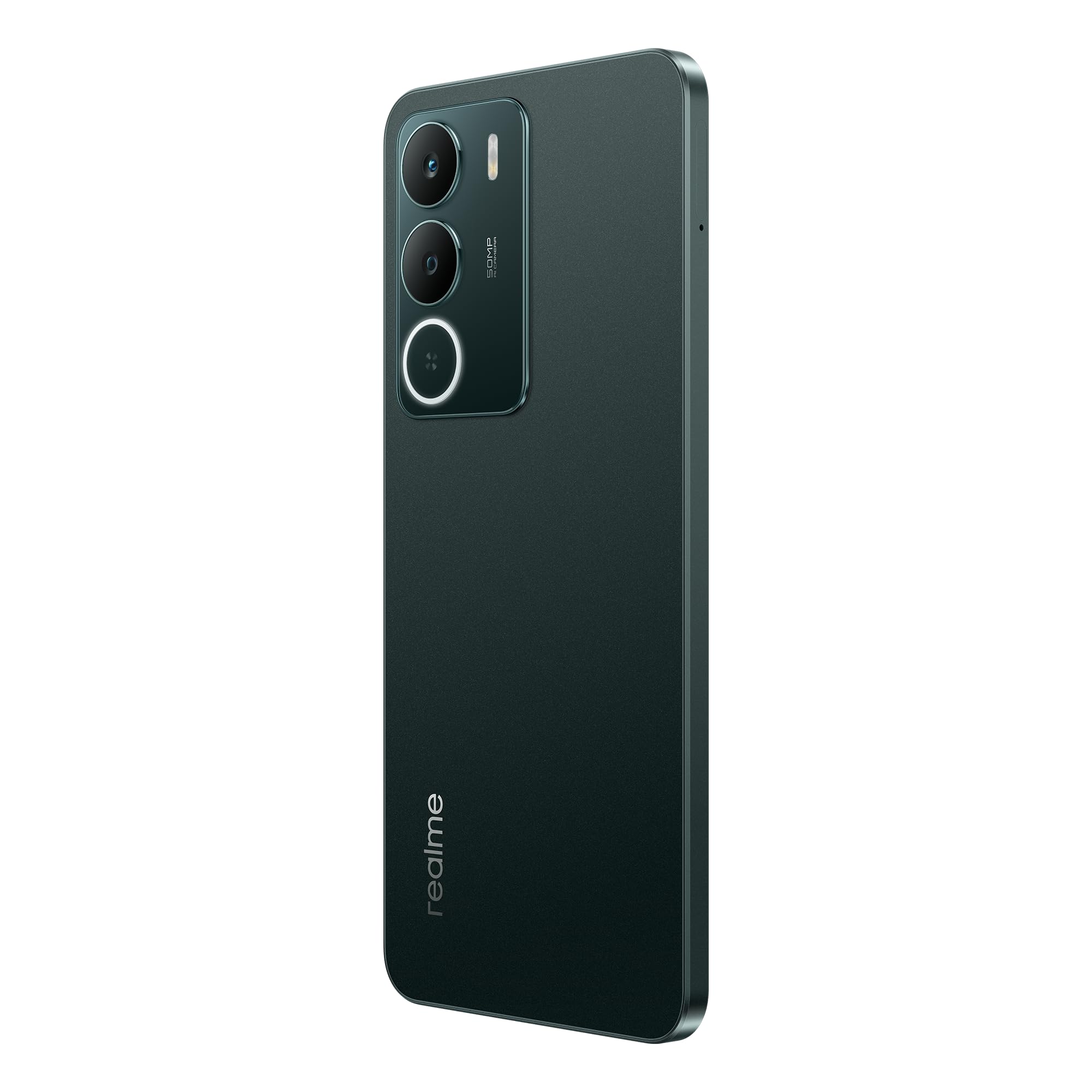 realme P3 Lite Smartphone 8+256 GB, Batteria da 6000mAh, fotocamera AI da 50 MP, Processore Octa-Core, Display a 120Hz con protezione per gli occhi, Ricarica rapida da 15 W, 360°NFC, Pine Green