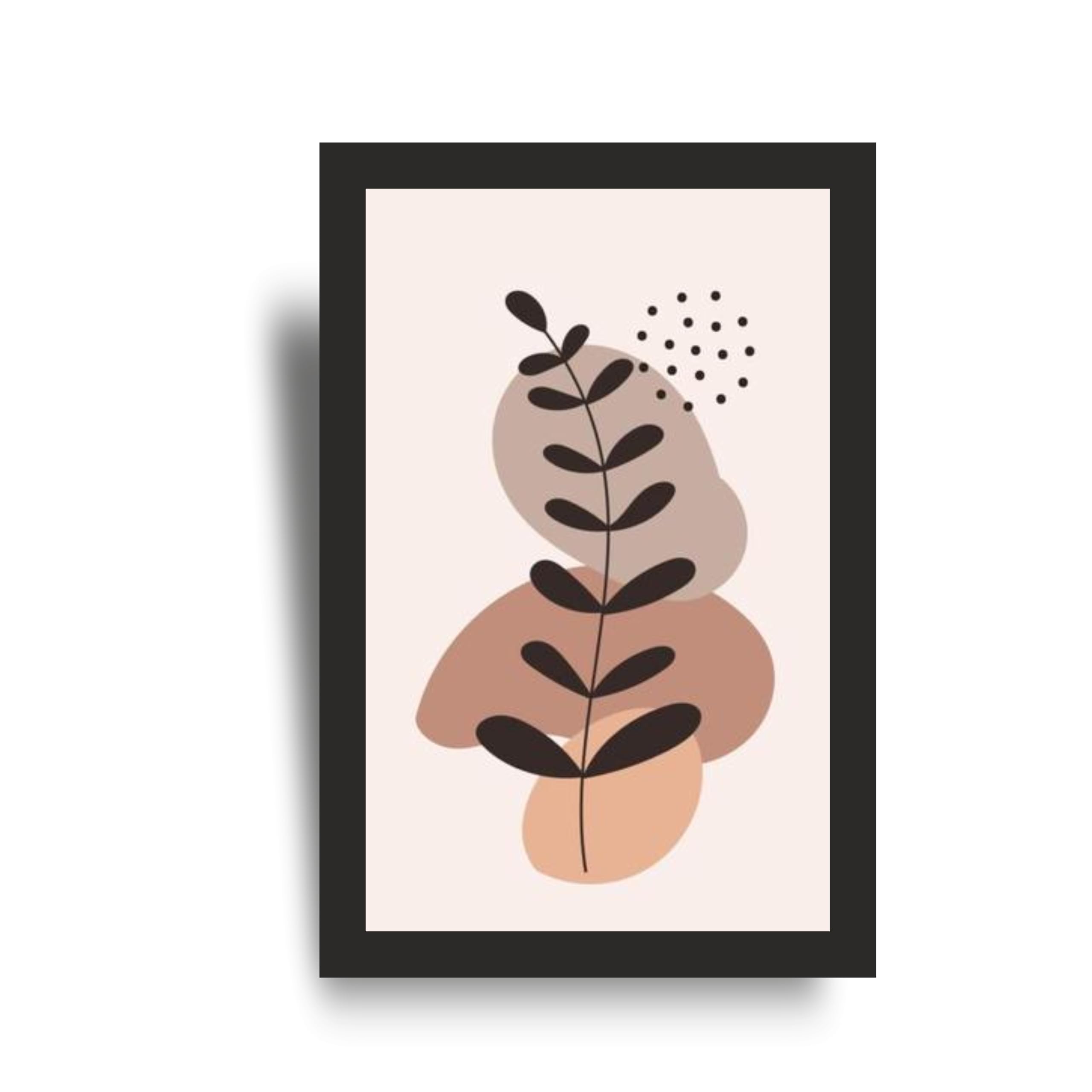 Abstract Botanical Wall Art Set of 3 Frames – view 4