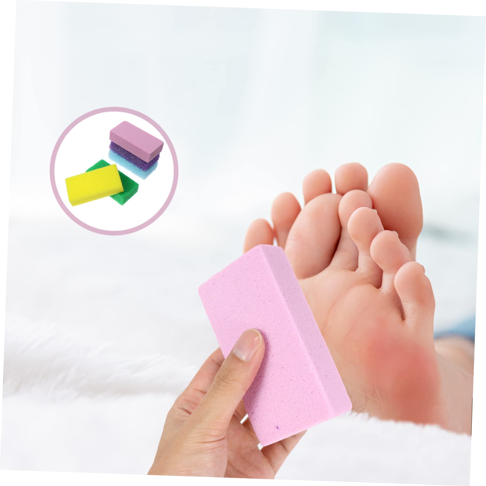 30 Piezas Piedra Pómez De Espuma De Pu Removedor De Pedicura Piedra Pómez De Piel Dura Removedor De Piel Muerta De Pies Raspador De Talones Para Pies Pumus Pedicure America Tacón