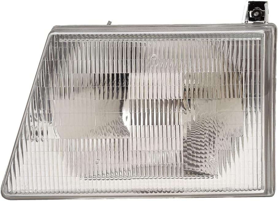 KarParts360 For 2003 04 05 06 2007 Ford E-450 Super Duty Headlight Assembly Pair Driver and Passenger Side w/Bulbs For FO2502153 FO2503153