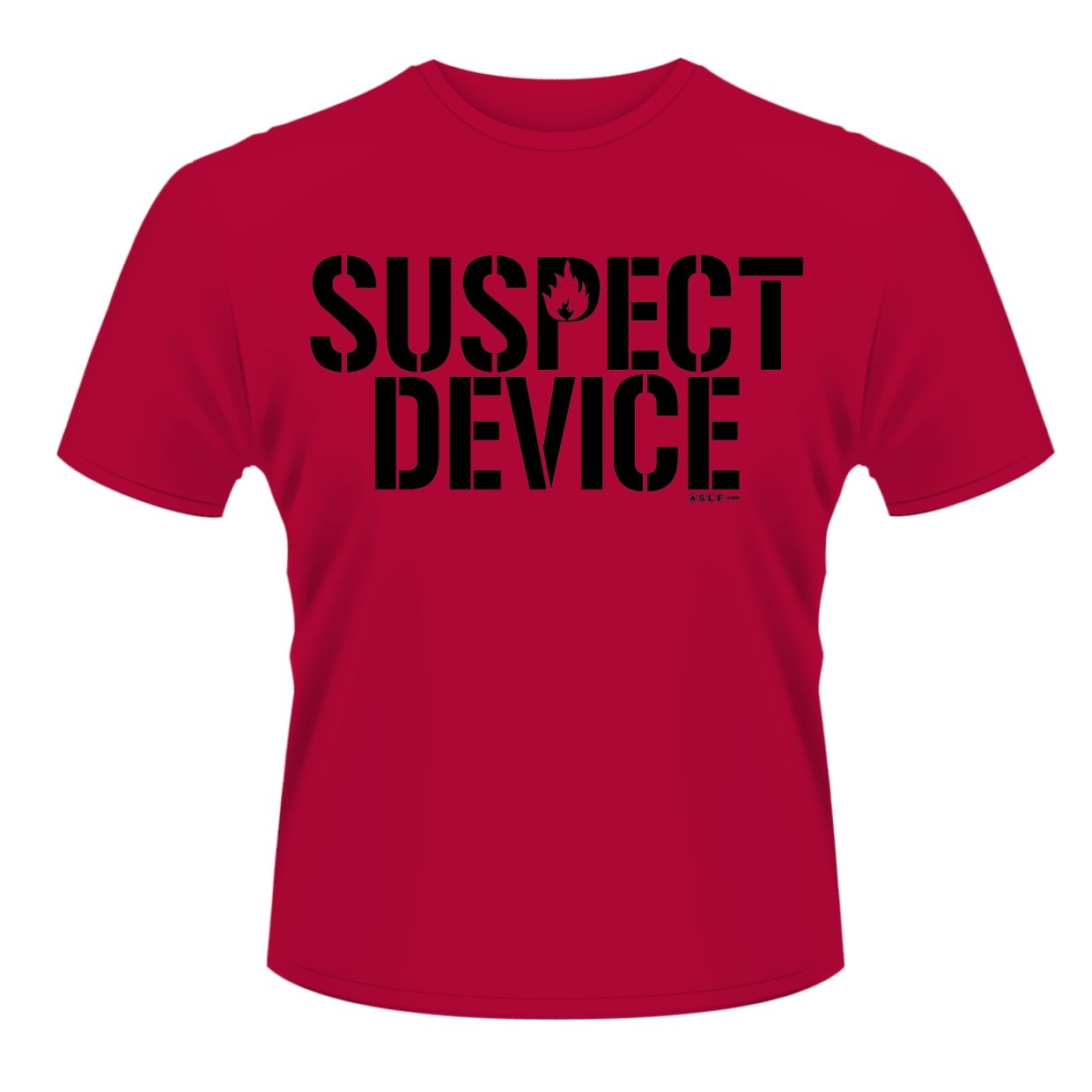 STIFF LITTLE FINGERS SUSPECT DEVICE T-Shirt Medium RED