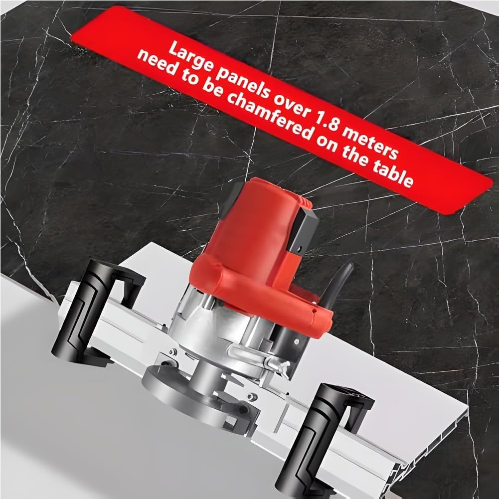 Coupe-carreaux électrique professionnel avec chanfreinage à 45 degrés, pompe et ergonomique