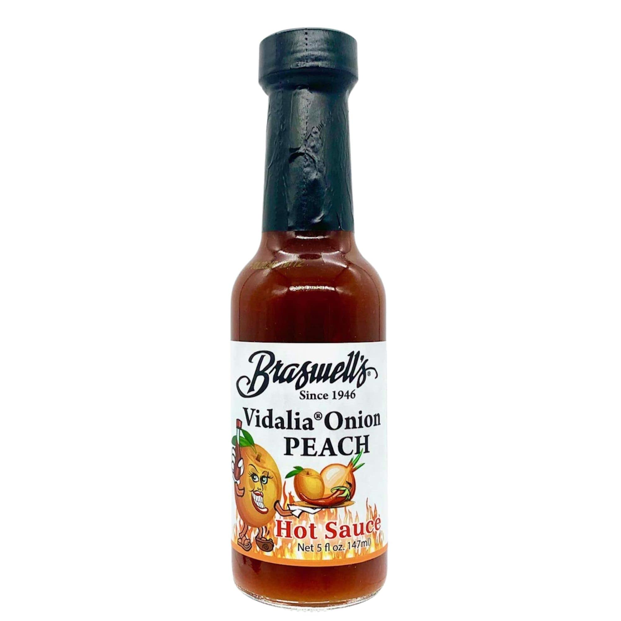 Vidalia Onion Peach Hot Sauce