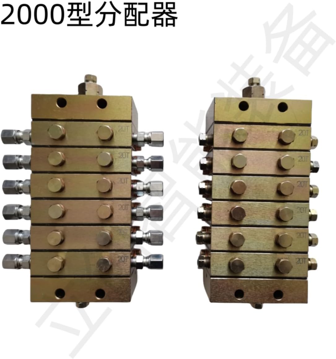 1pcs 1000/2000 Type-1 Progressive Oil Separator Plate Type(Signal Transmission Switch)