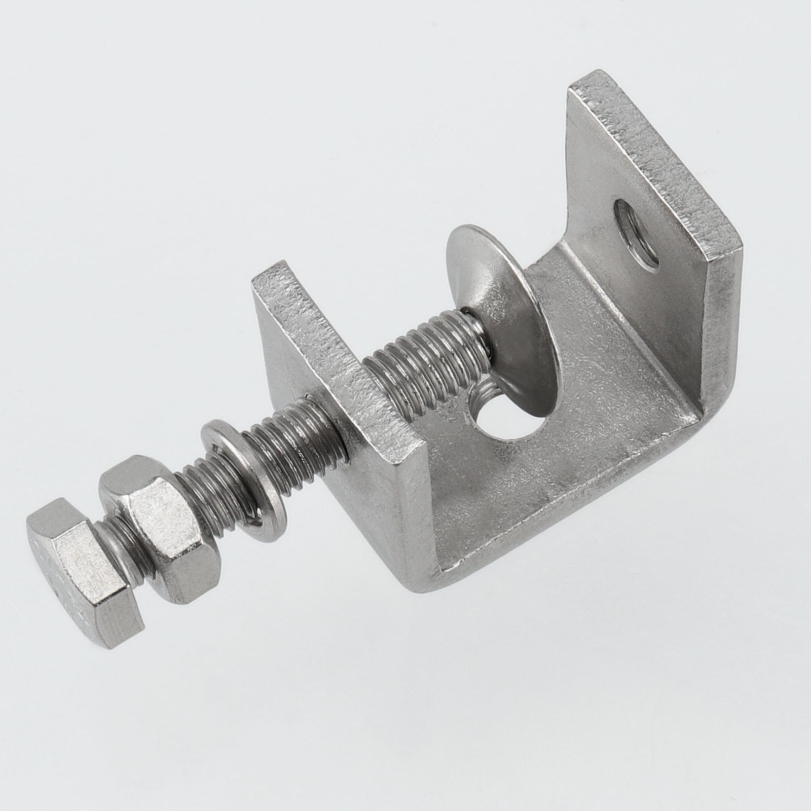 8 sztuk zacisków ze stali nierdzewnej C 304, wysokowydajne zaciski C, do obróbki drewna, mini zacisk ?rubowy z szerokimi otworami szcz?kowymi 30 mm, do obróbki drewna, spawania, stolarki,