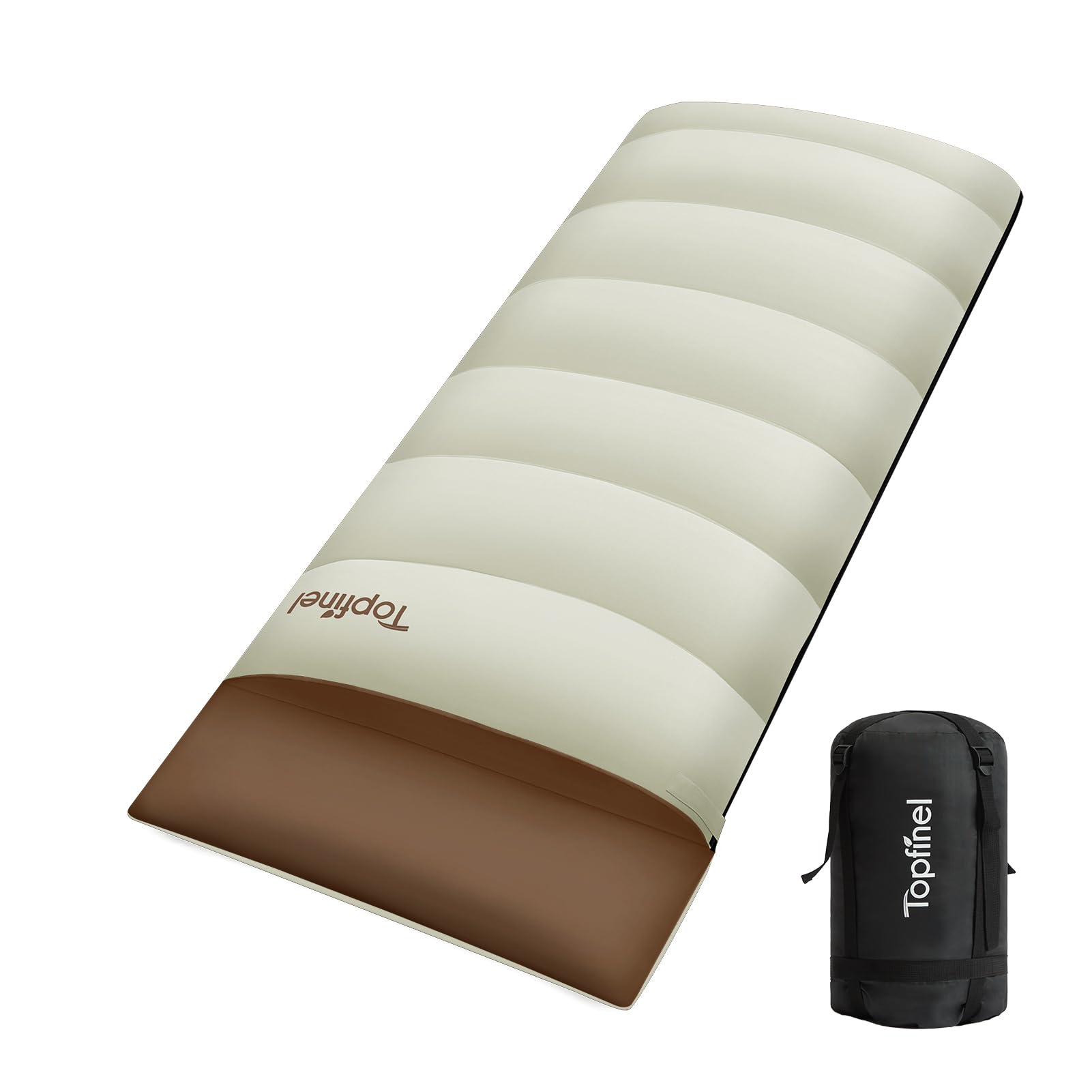 Topfinel シュラフ 夏用 冬用 来客用布団 2.5KG 寝袋 オールシーズン 冬用 夏用 コンパクト 収納パック付き アウトドア キャンプ用品 車中泊 防災グッズ 布団セット 快適温度-15-0℃