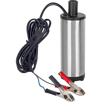 DC 12 V 51 mm Diesel Pump Oil Pump Submersible Pumps with Filter Mesh