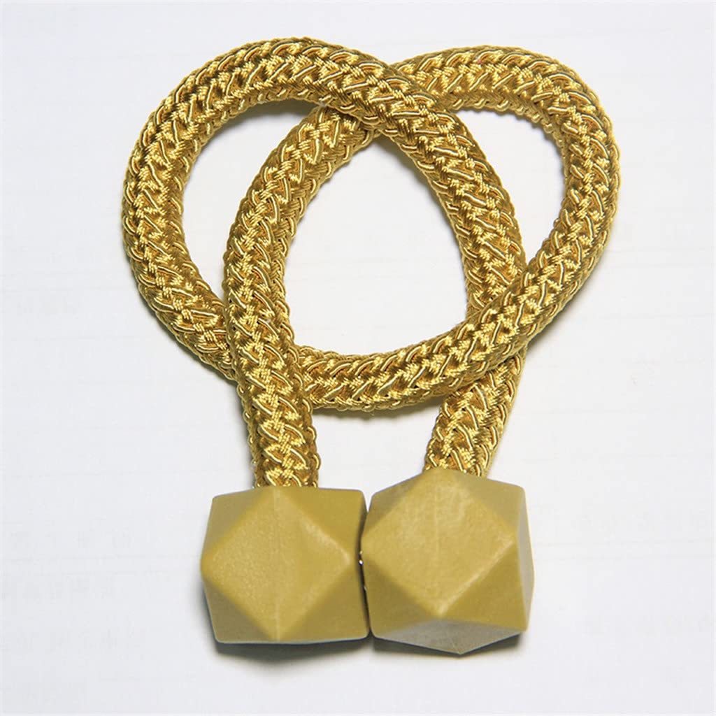 4 Pcs Clip de Rideau Magnétique Décor À La Maison Rideaux Titulaire Embrasse Boucle Boule Suspendue Boucle Attache Arrière Rideau Accessoires (Couleur : A, Taille (A comme Le Montre l'image)