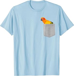 Animal in Your Pocket Hello Sun Conure Parrot T-Shirt