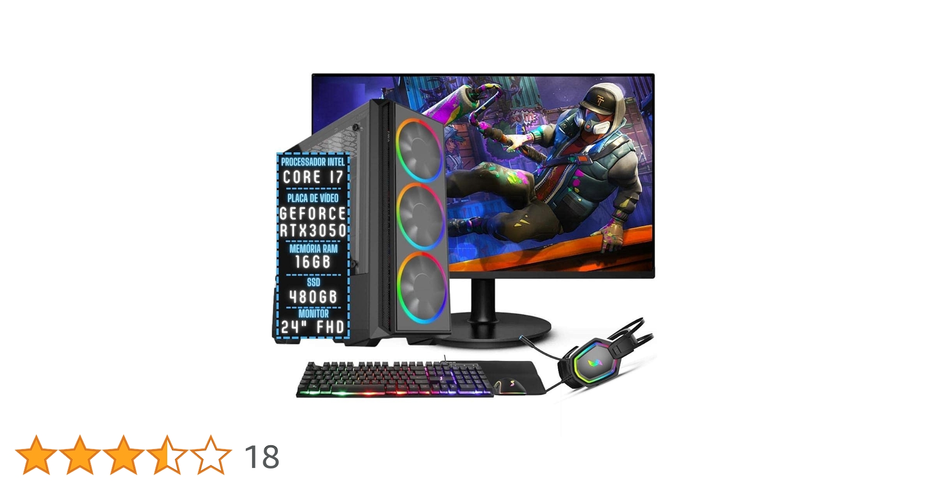 自作ゲーミングPC/Core i7-8700/16G/RTX3050 自作ゲーミングPC/Core i7-8700/16G/RTX3050 自作ゲーミングPC/Core i7