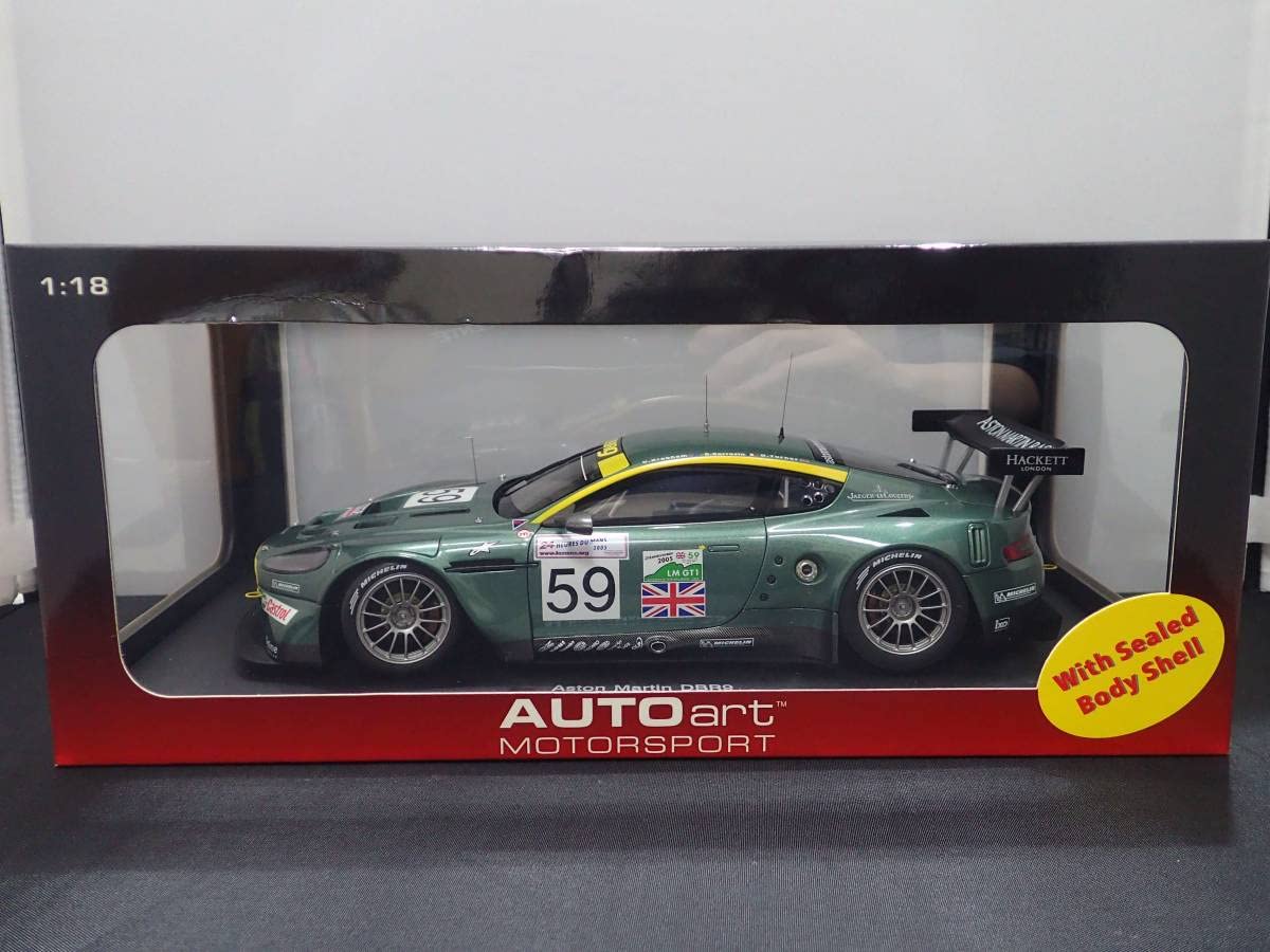 オートアート AutoArt 1/18 アストンマーチン DBR9 ルマン Amazon | 1