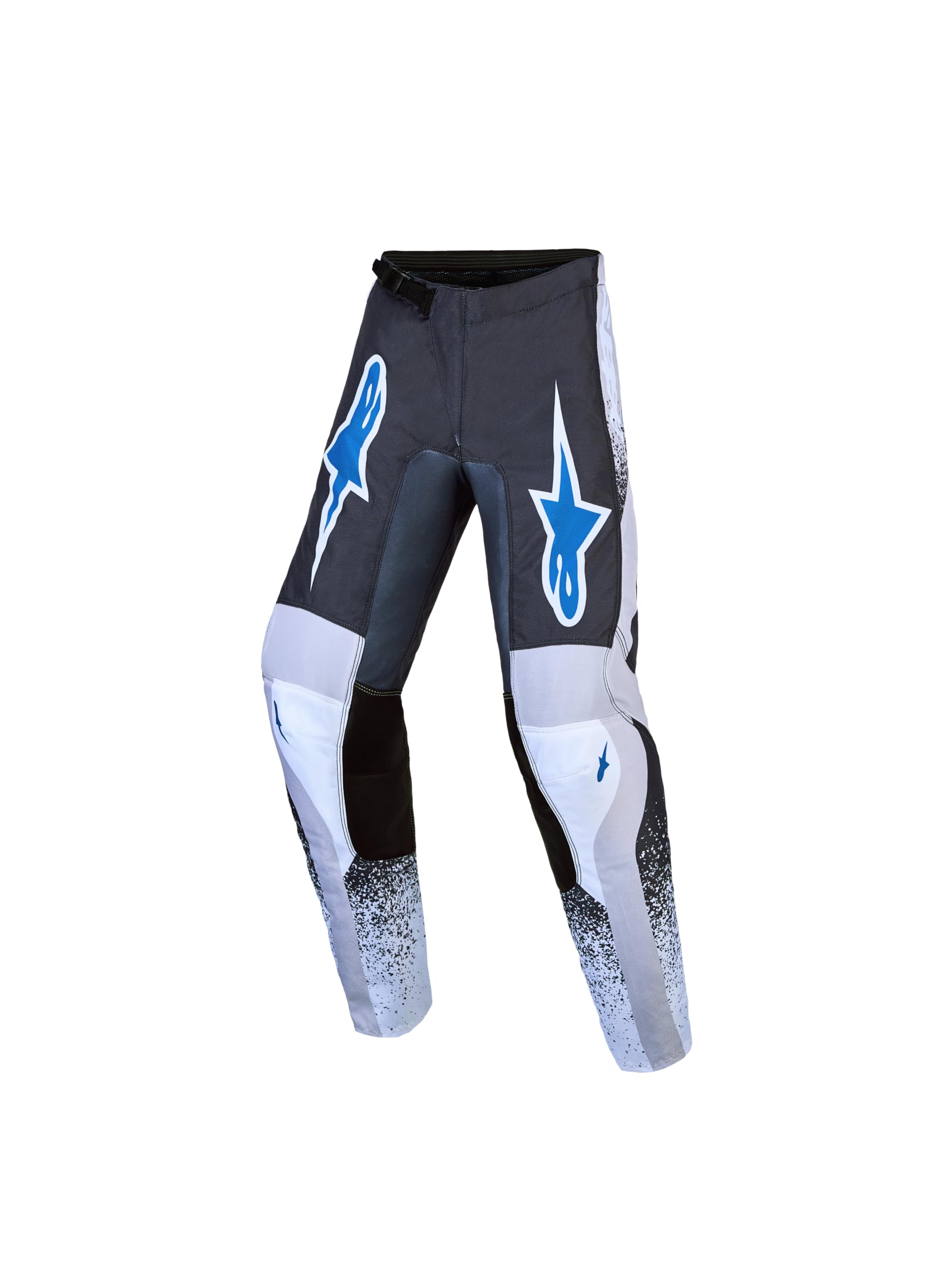 Alpinestars Fluid Drag Młodzieżowe spodnie motocrossowe, /szary/niebieski, 22