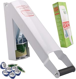 Aluminum Can Compactor,can crusher,16 oz Metal Can Crusher/Smasher, Crushes Soda Cans,Heavy Duty Metal Wall Mounted Soda Smasher – Eco-Friendly Recycling Tool