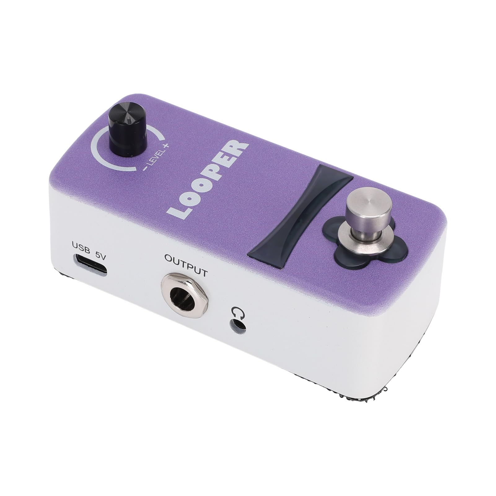 CHICIRIS Pedale Looper per Chitarra, Mini Pedale Effetti per Chitarra in Lega di Zinco con Registrazione di 12 Minuti per Musicisti e Artisti