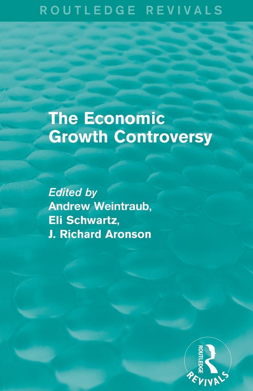 The Economic Growth Controversy (Routledge Revivals)