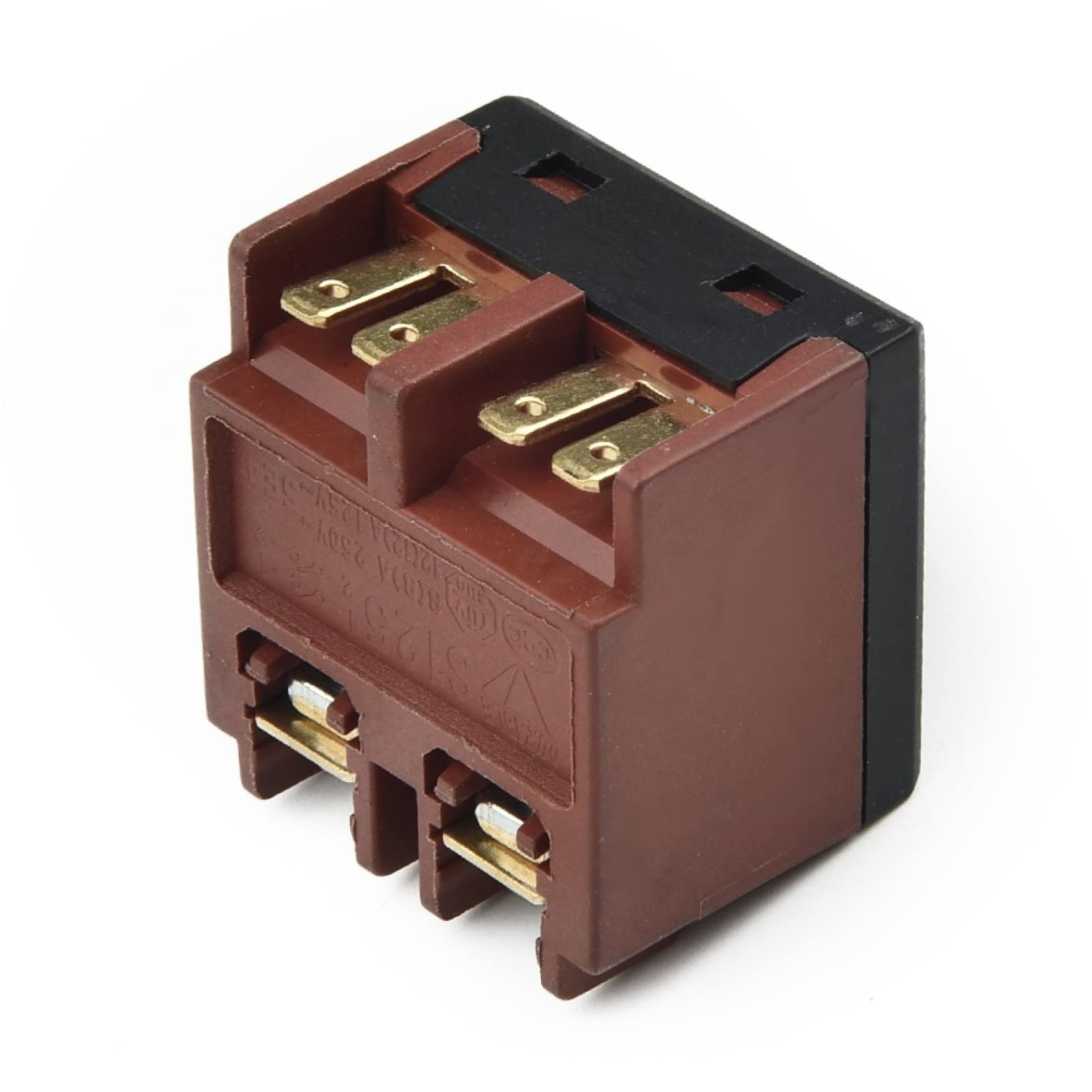 2 pièces interrupteur de meuleuse d'angle interrupteur à bouton-poussoir de remplacement pour accessoire de meuleuse d'angle 100 polisseuse