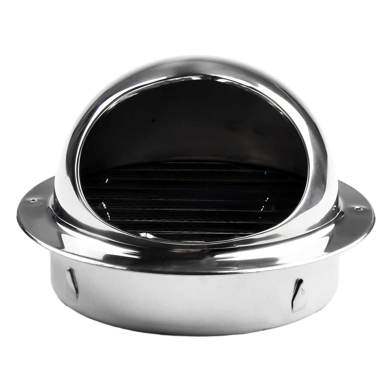 2pcs Wall Ceiling Air Vent Ducting Ventilation Exhaust Grille Cover Waterproof Outlet Heating Cooling Vents Cap for Ventilation(160MM)
