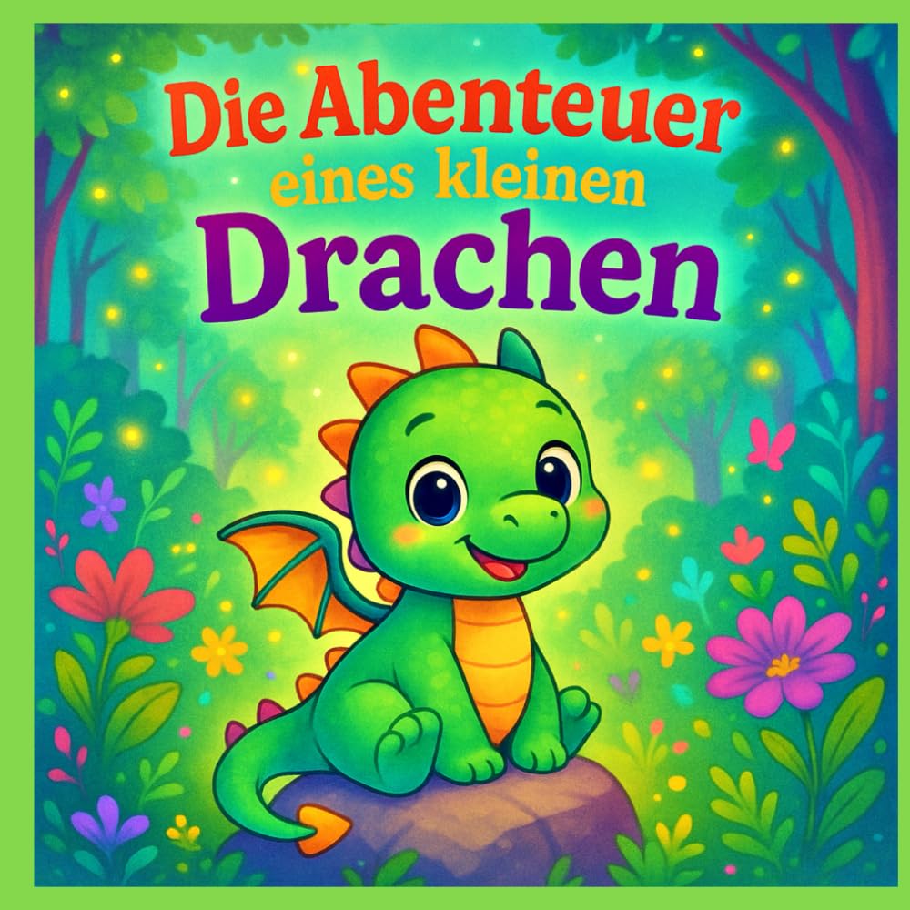Die Abenteuer eines kleinen Drachen: Funkel, der kleine Drache liebevoll erzählt für Kinder im Alter ab 5 Jahren (Ein mutiges Abenteuer im Zauberland)