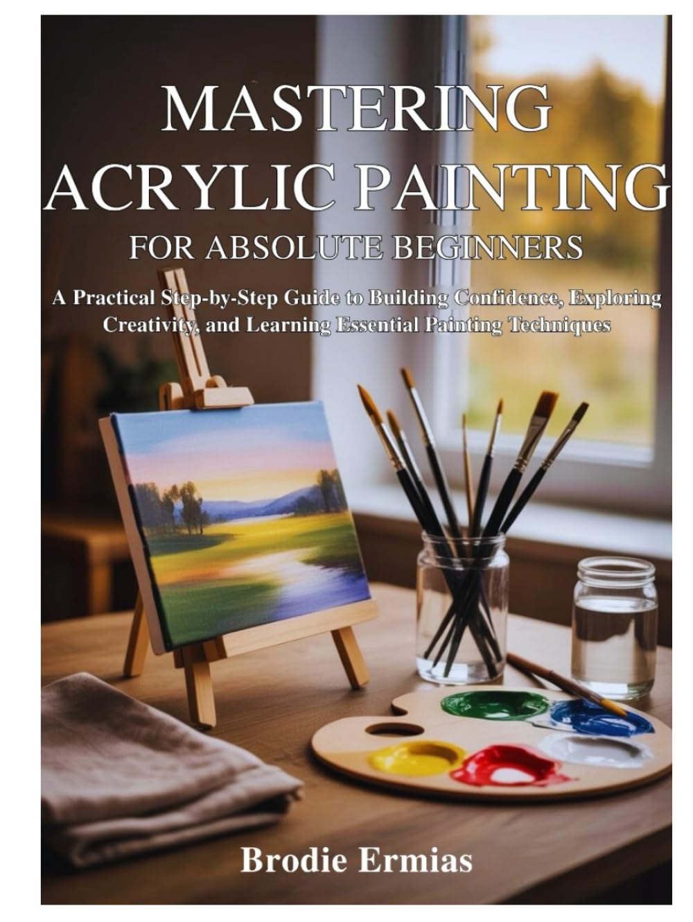 MASTERING ACRYLIC PAINTING FOR ABSOLUTE BEGINNERS: A Practical Step-by-Step Guide to Building Confidence, Exploring Creativity, and Learning Essential Painting Techniques